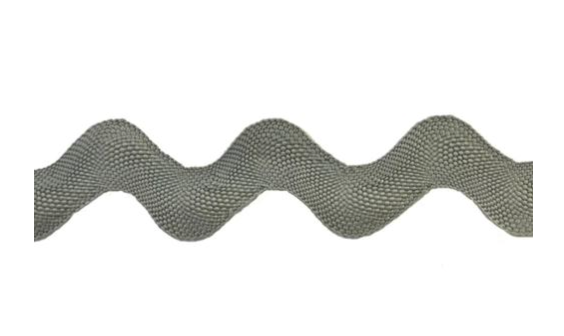 Rick Rack 1 1/4" Silver 20mm