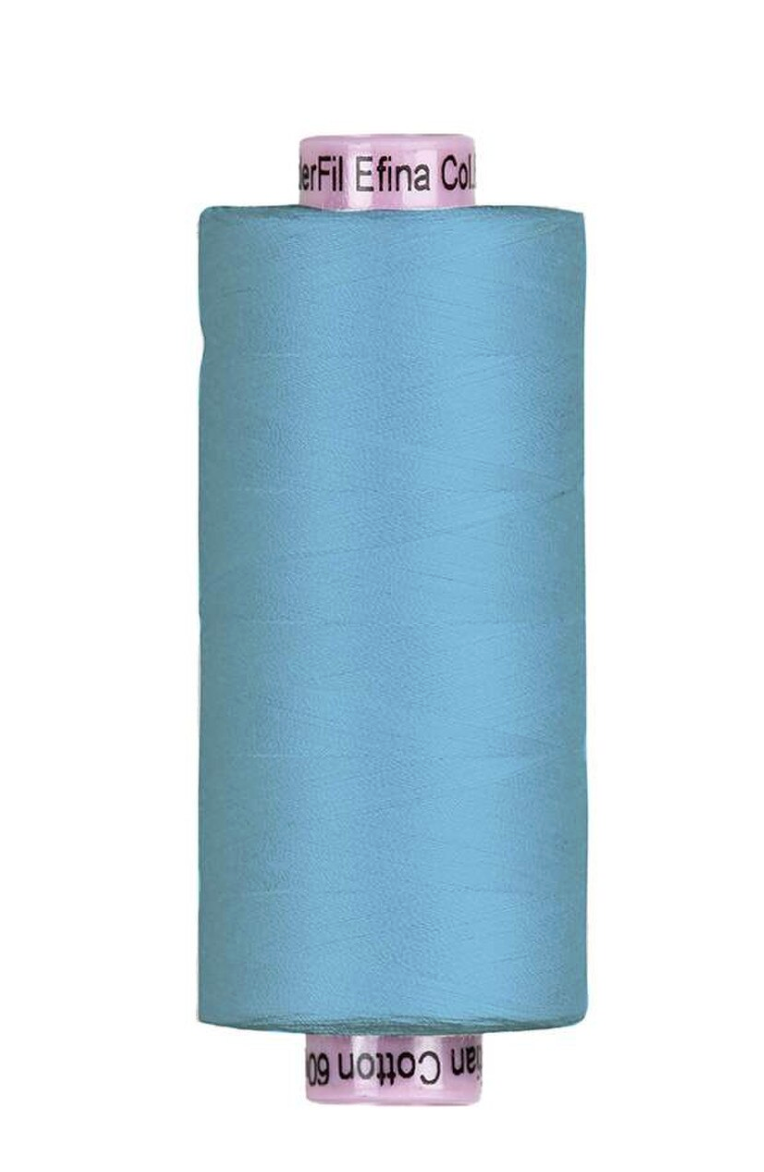 Confetti Cotton Thread-Boy Blue-60 Wt-2 ply-1500 yards