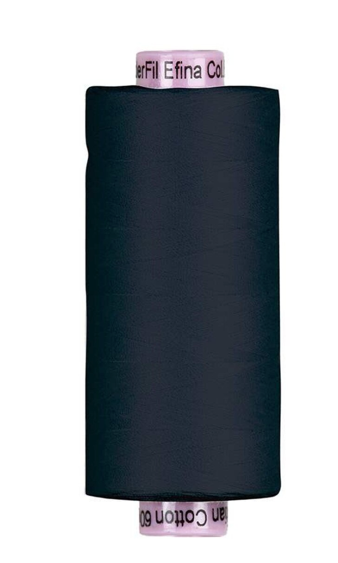 Confetti Cotton Thread-Riley Black-60 wt-2 ply-1500 yards