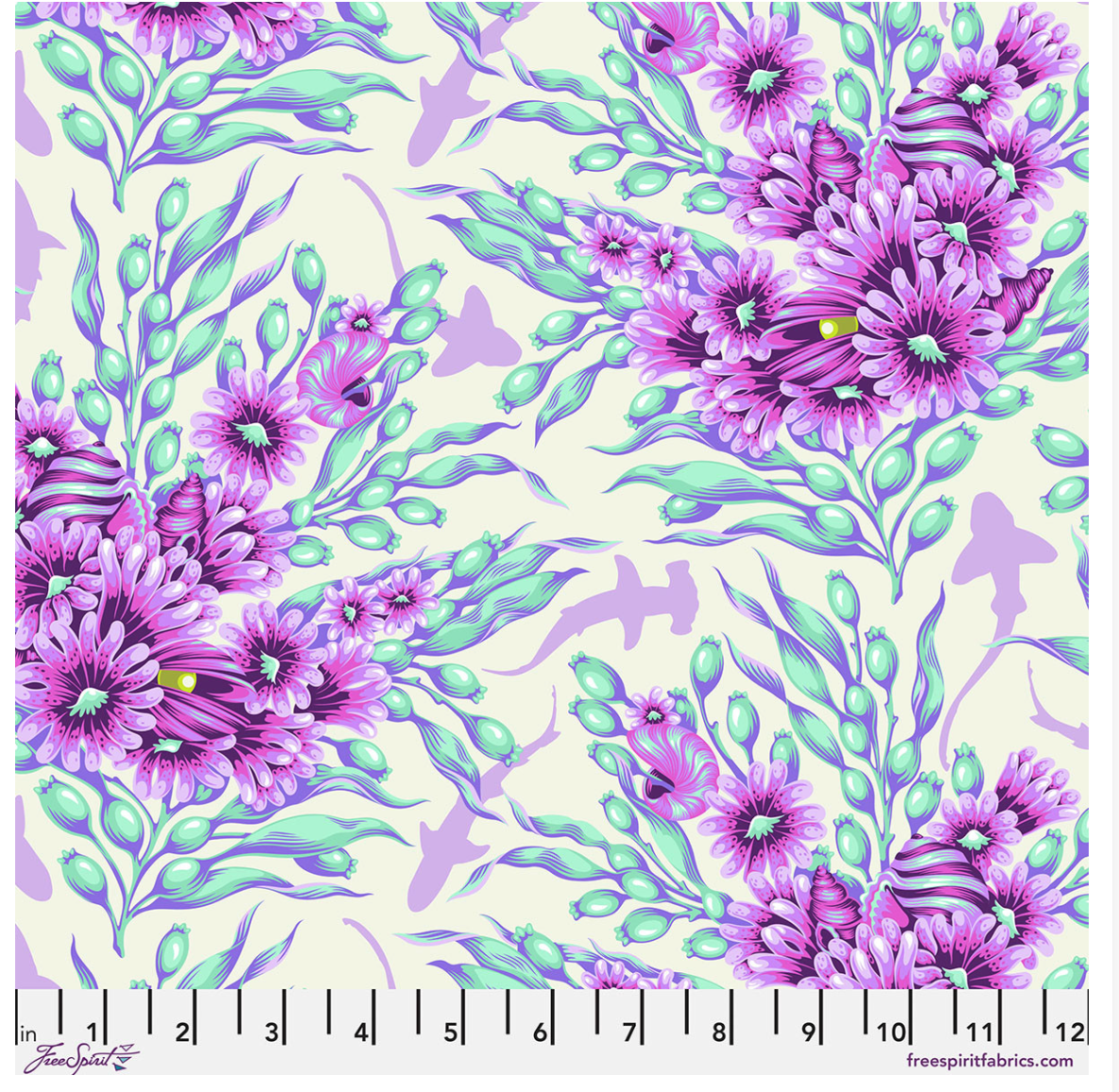 Floral Reef-Tula Pink-Shadow Sharks-Ultraviolet