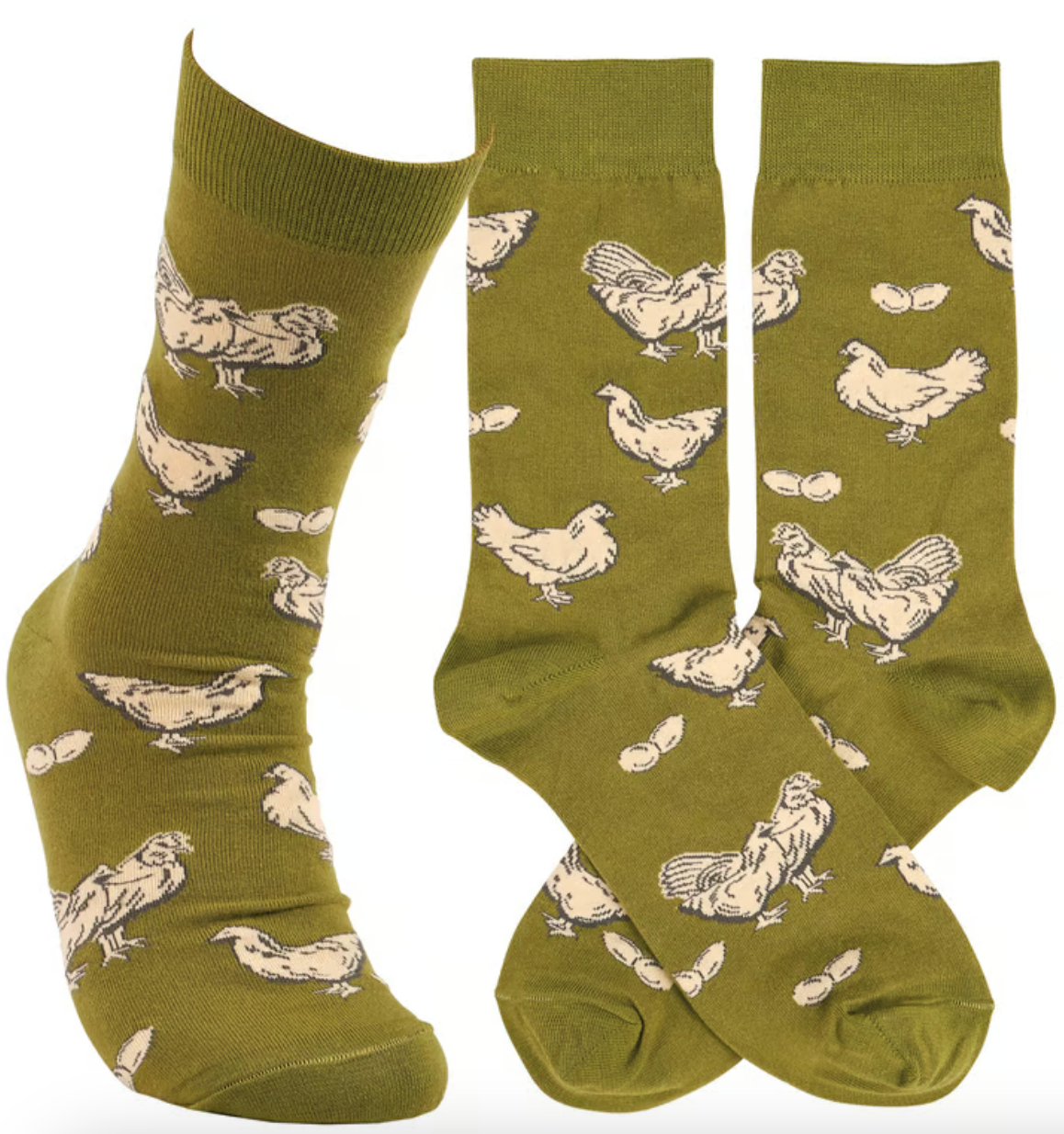 Happy Chicken Socks