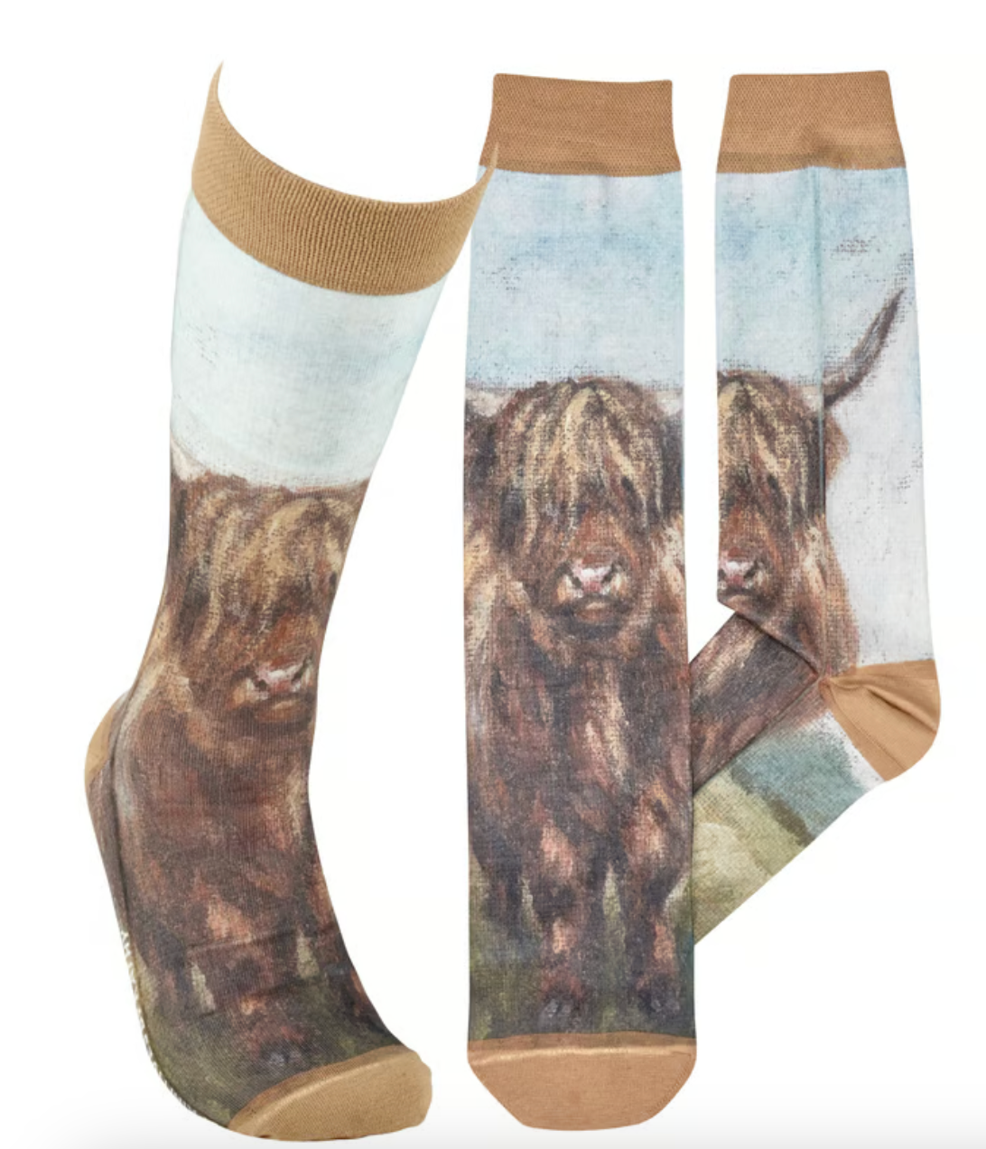 Highland Cow Socks