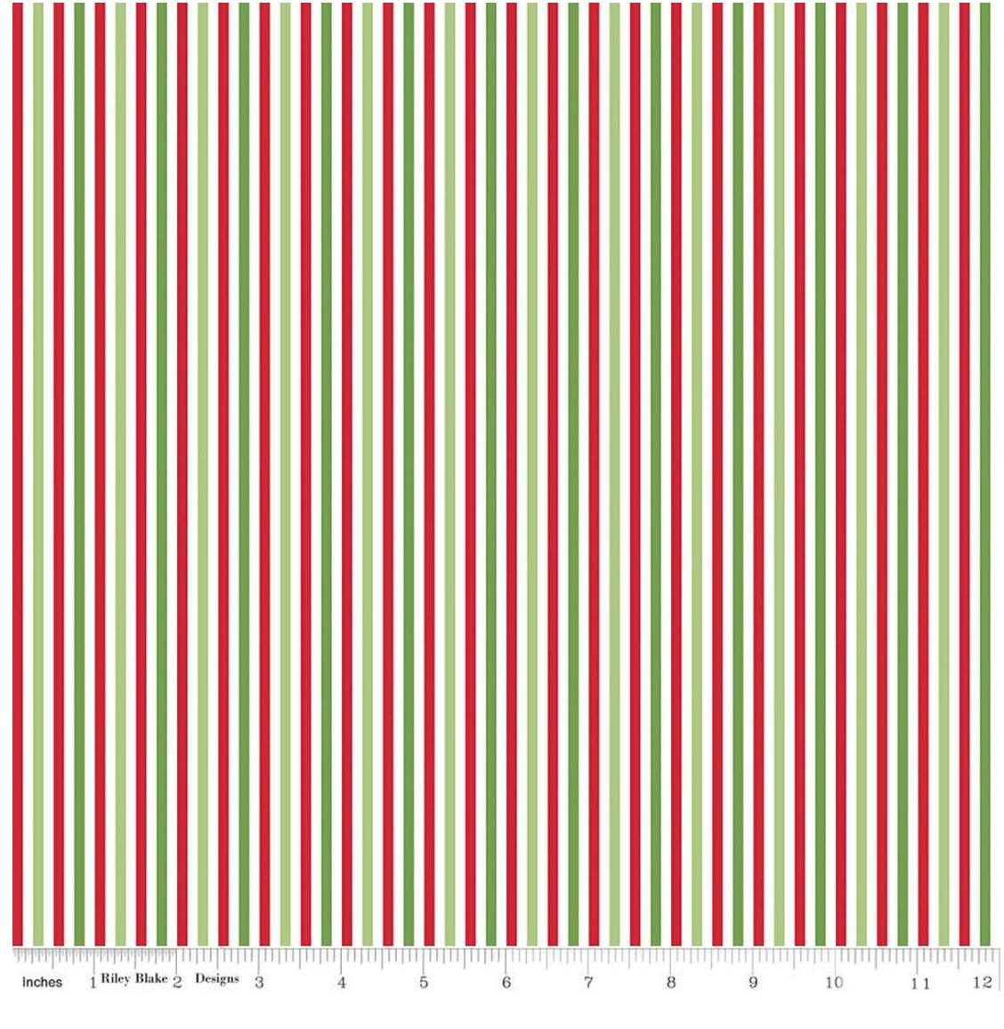 1/8" Stripe Christmas