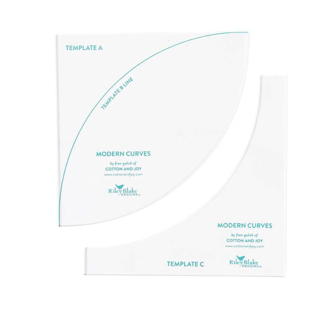 Fran Glick Modern Curves Template Set