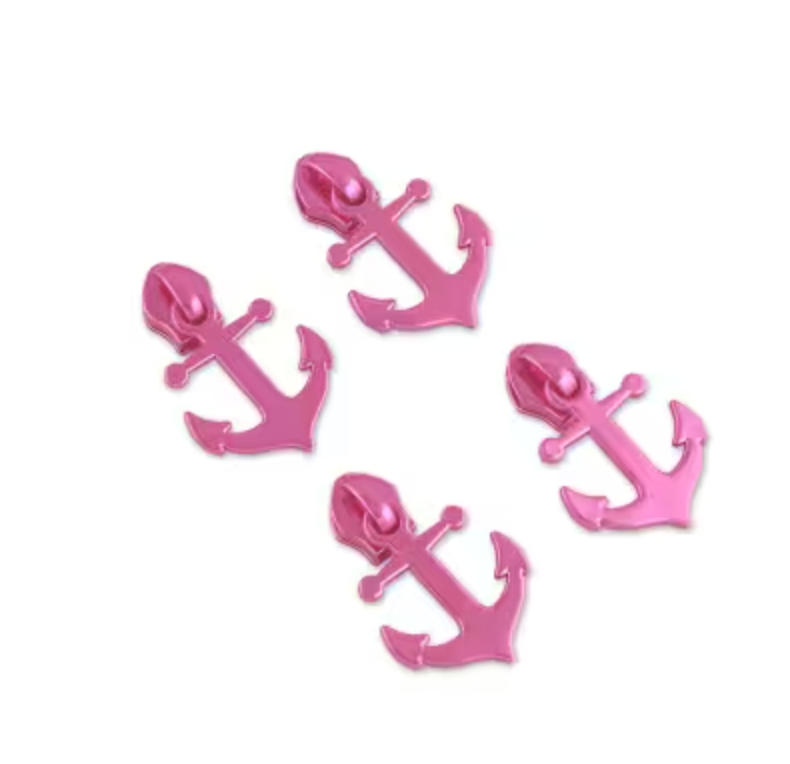 Tula Pink Floral Reef Collection: Four Sinkies Zipper Pulls