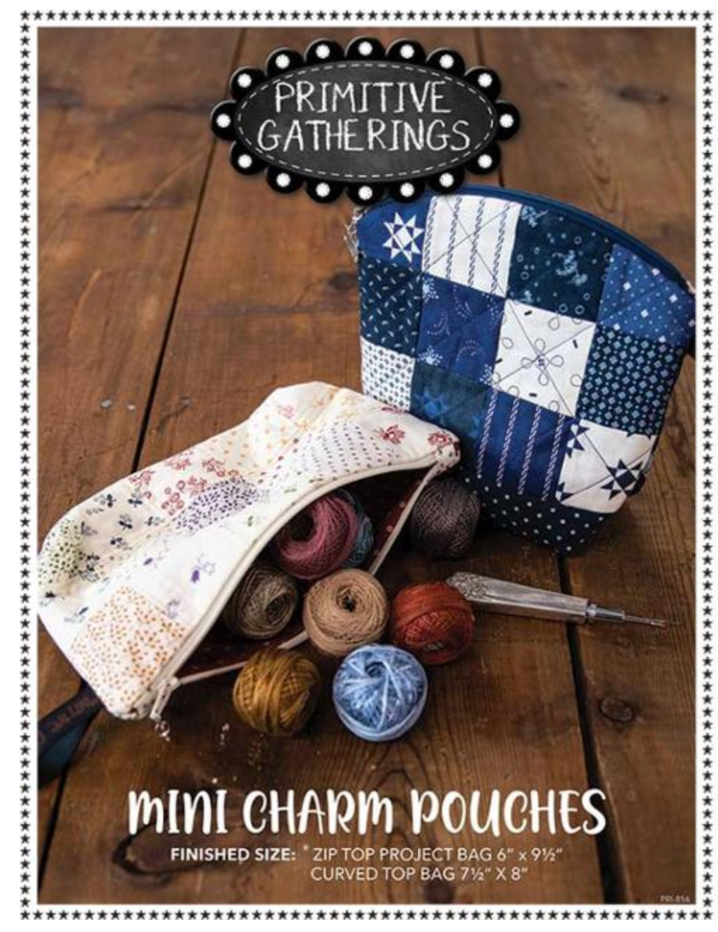 Mini Charm Pouches Pattern