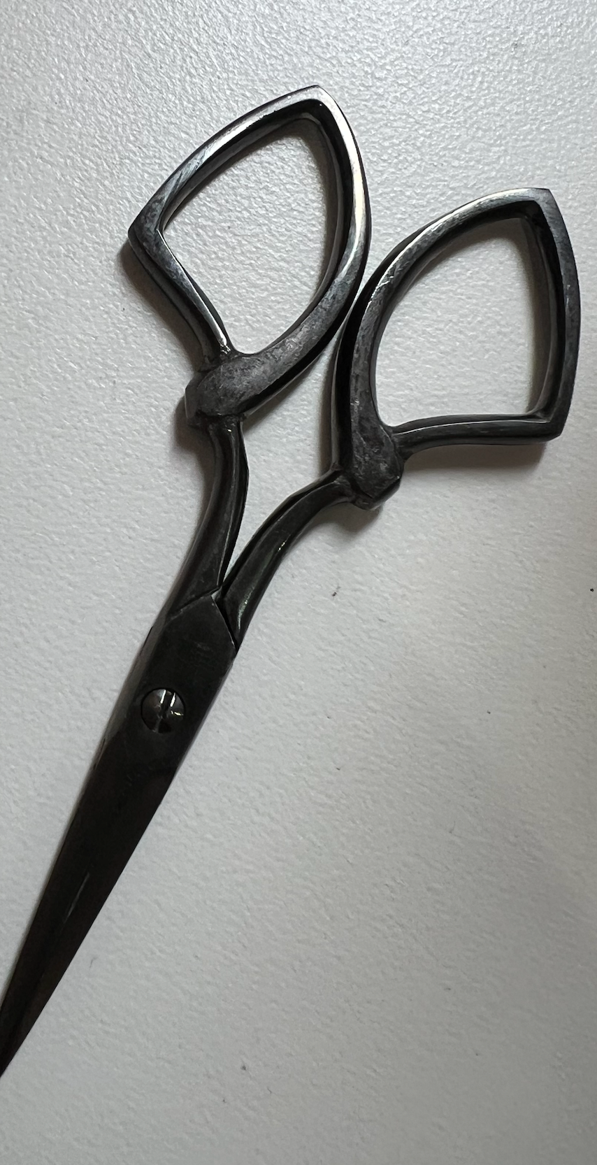 Styling Razor, Silver mat Black Scissors