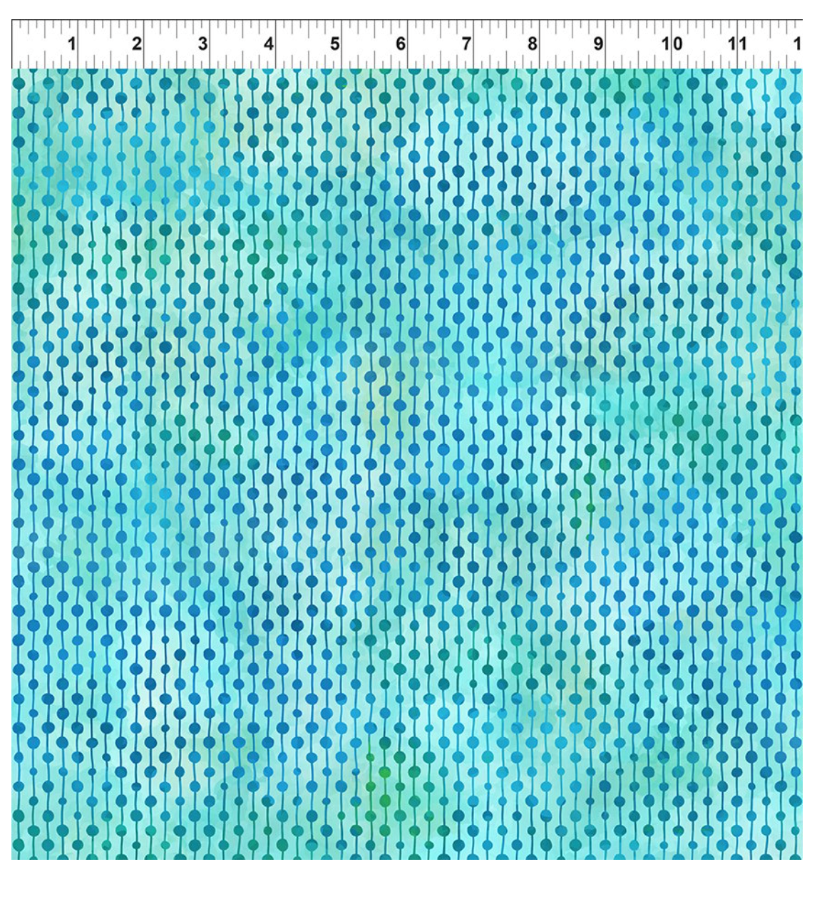 Felicity-Dot Stripe-Teal