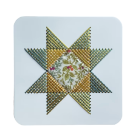 Quilt Star Acrylic Embroidery Kit