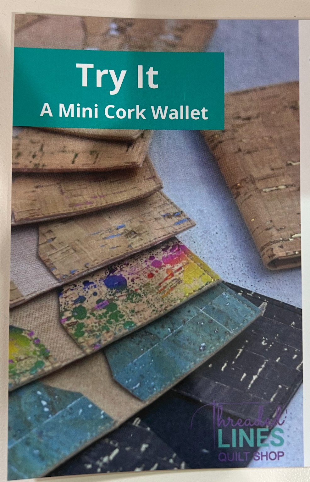 A Mini Cork Wallet Pattern