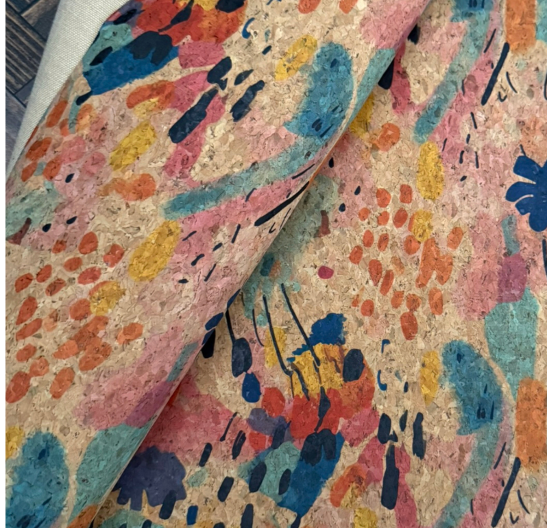Cork Fabric in Color Fusion-18x27"