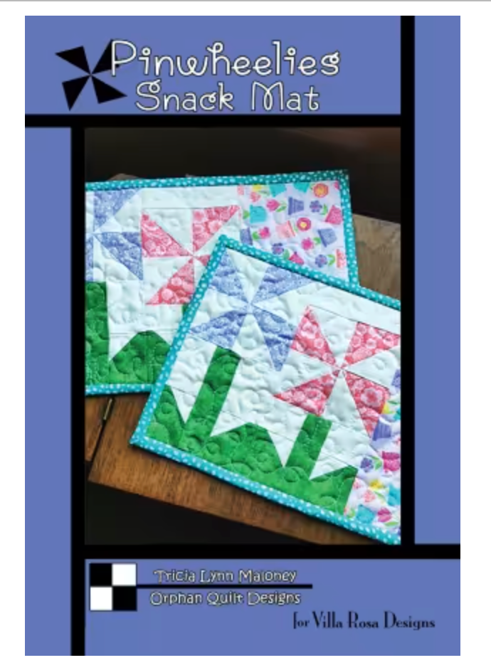 Pinwheelies Snack Mat Pattern