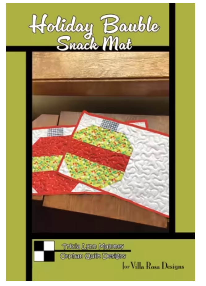 Holiday Bauble Snack Mat