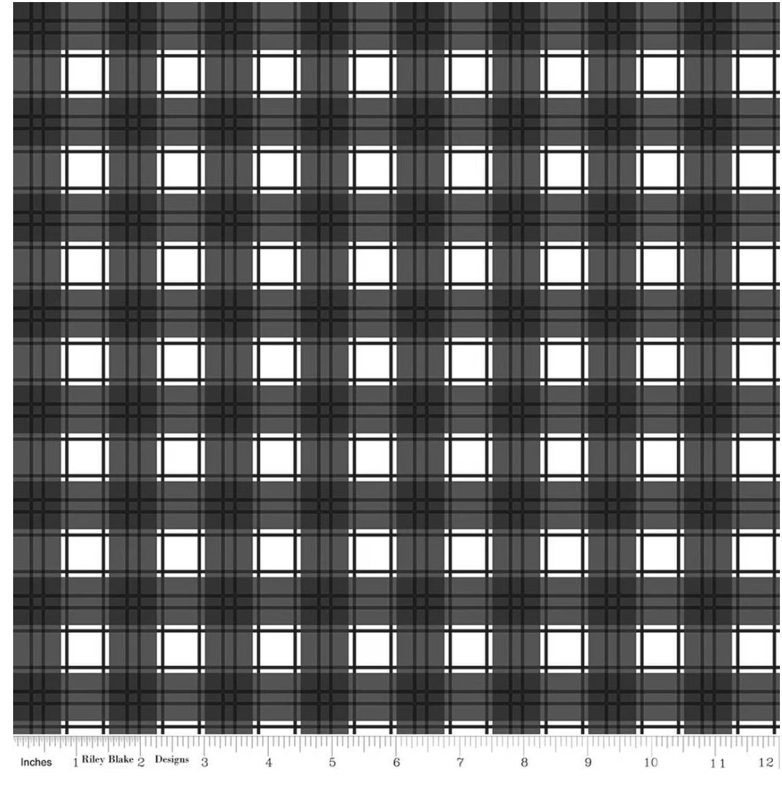 Evergreen Wished Plaid Black