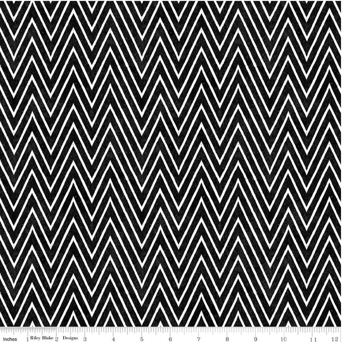 Scary Scraps-Shocking Chevron Black