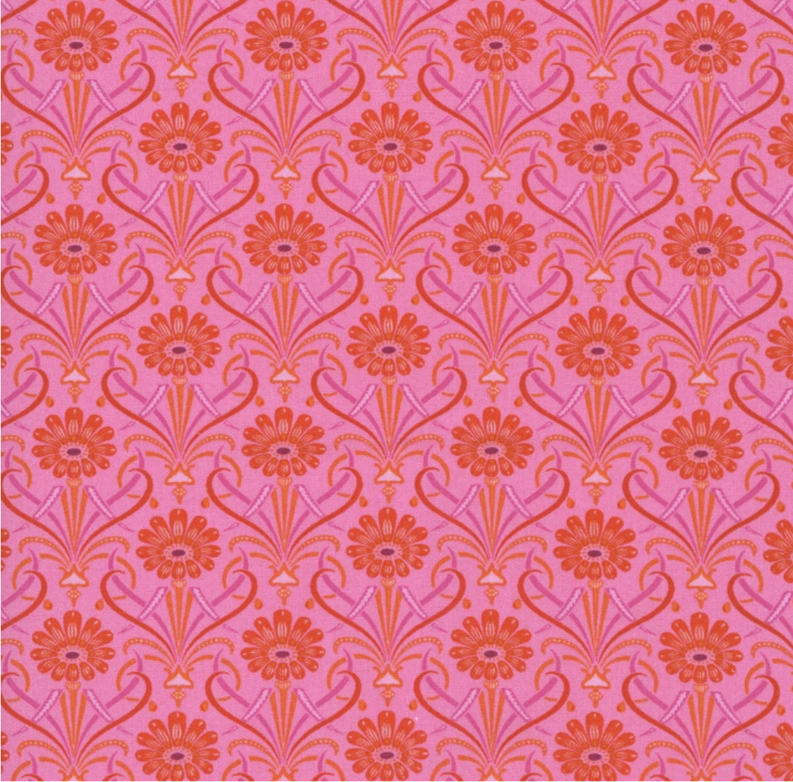 Kipling Gardens-Hot Pink
