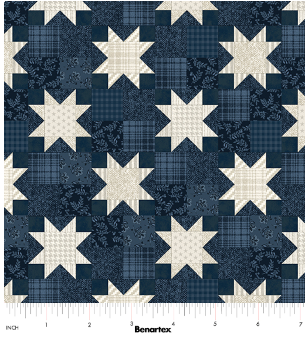 American Valor-American Quilt Navy