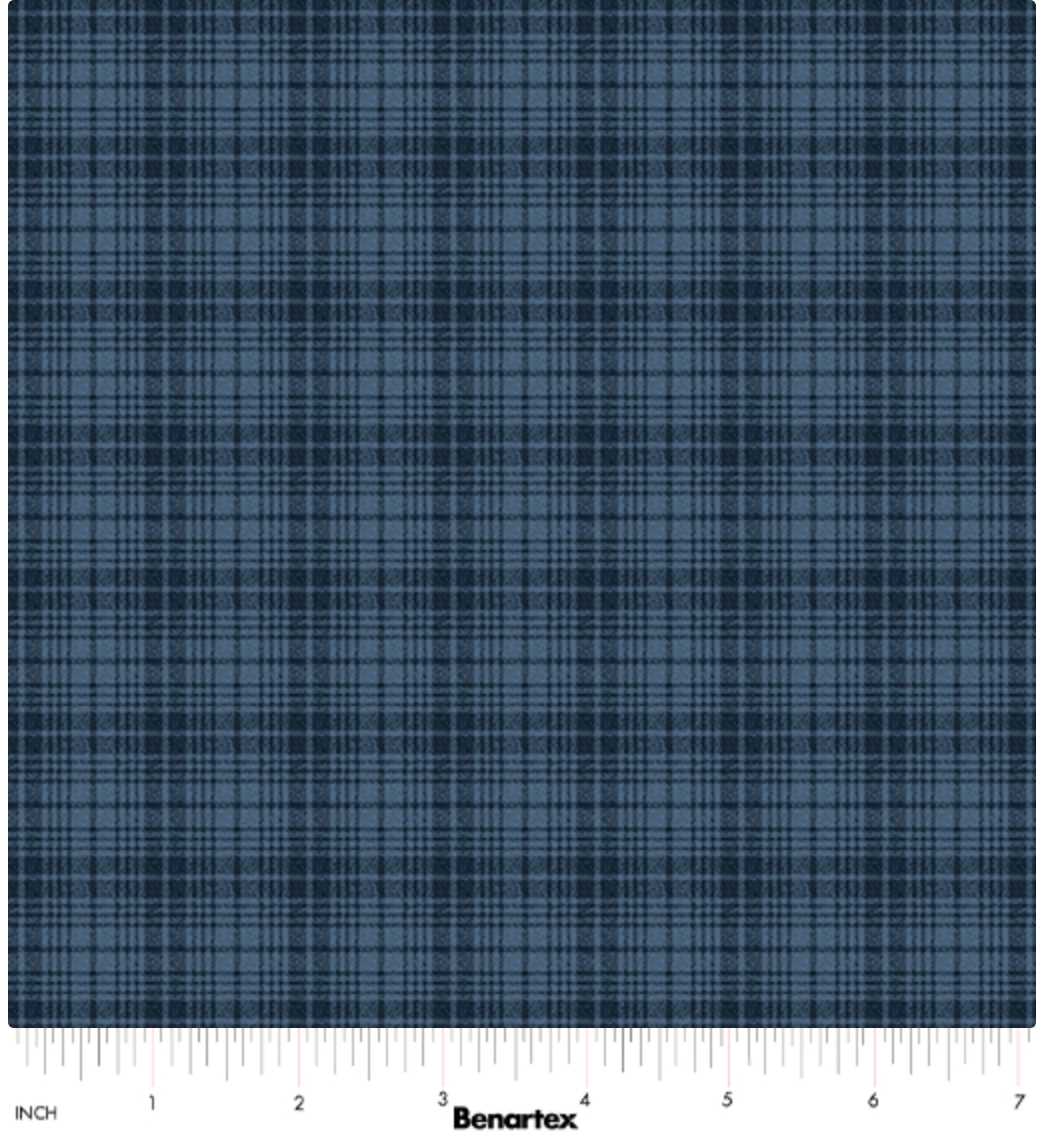 American Valor-Tonal Plaid Navy