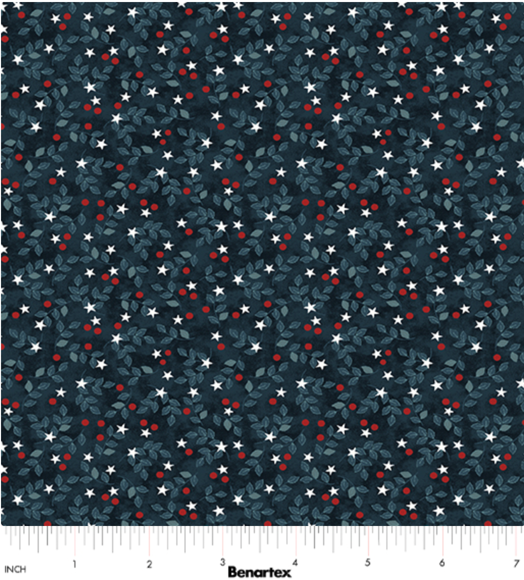 American Valor-Star Vine Navy/Red