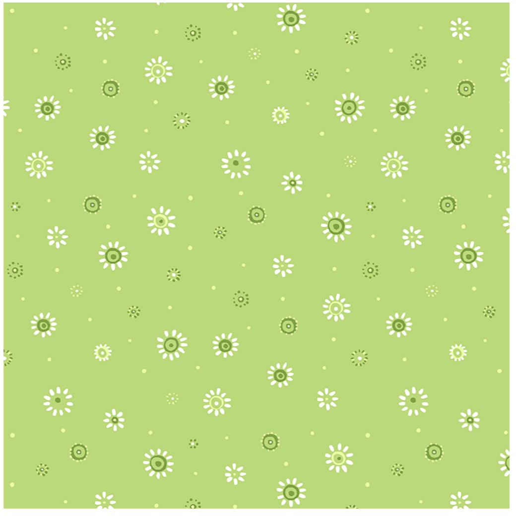 Sunburst Dot Soft Green