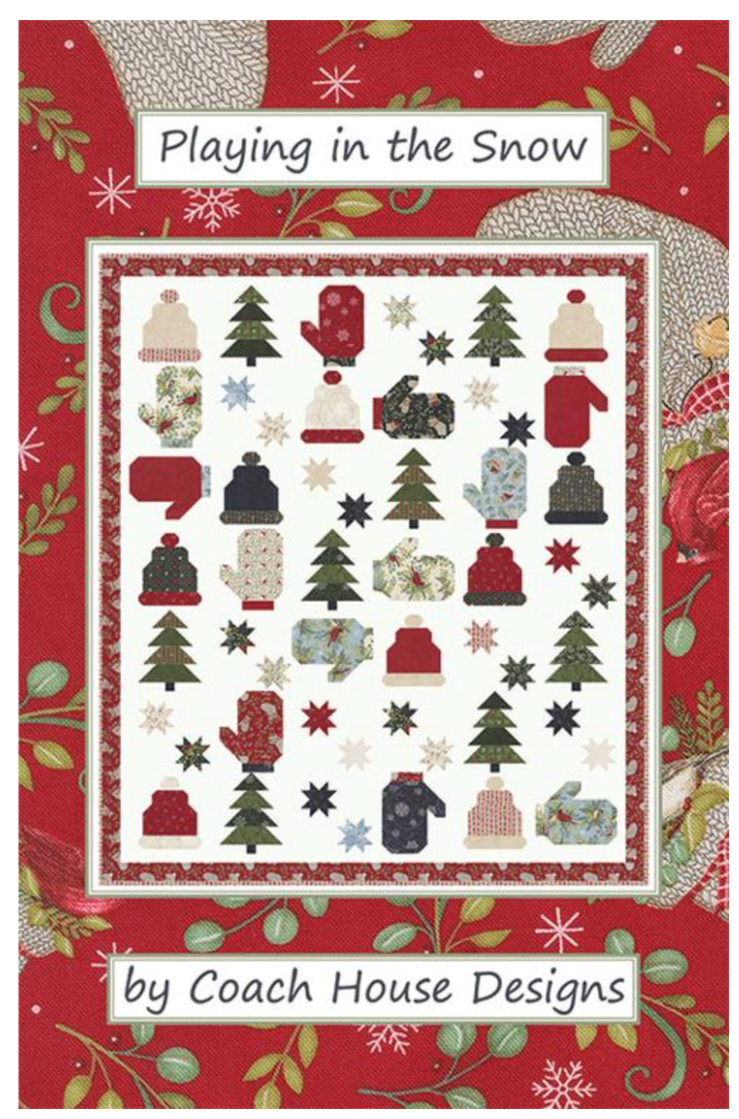 Playing in the Snow Kit, top only, 64x69