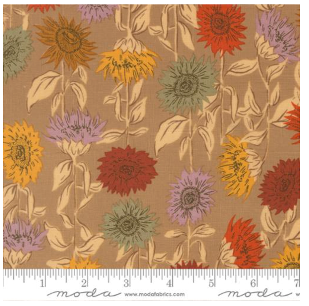 Windfall-Oatmeal-Sunflower Field Floral