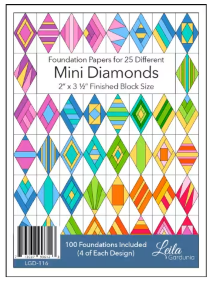 Mini Diamonds 2x3.5 Foundation Pad
