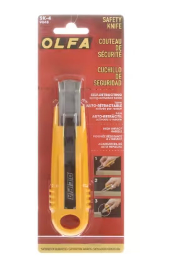 Self Retracting Safety Knife