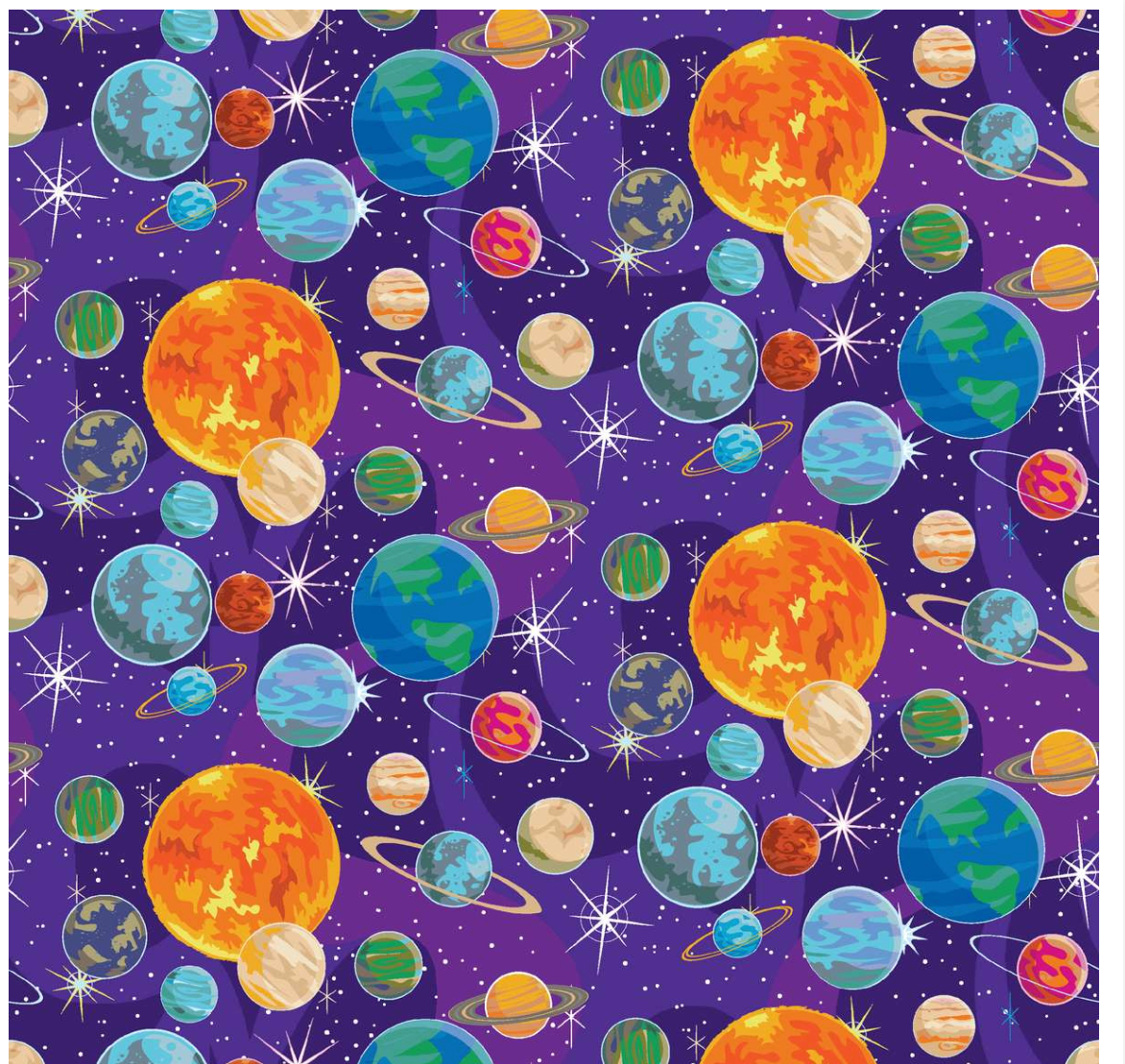 Cosmic Countdown- purple