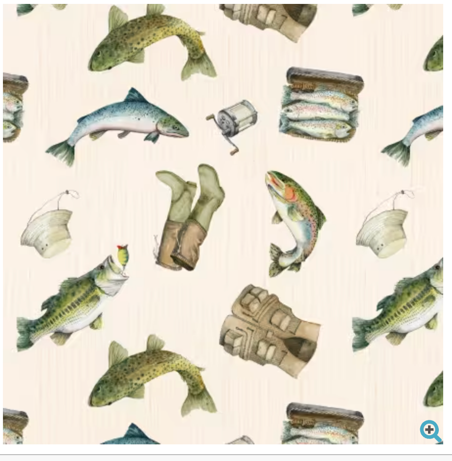 Reeled In-Cream Miscellaneous Toss