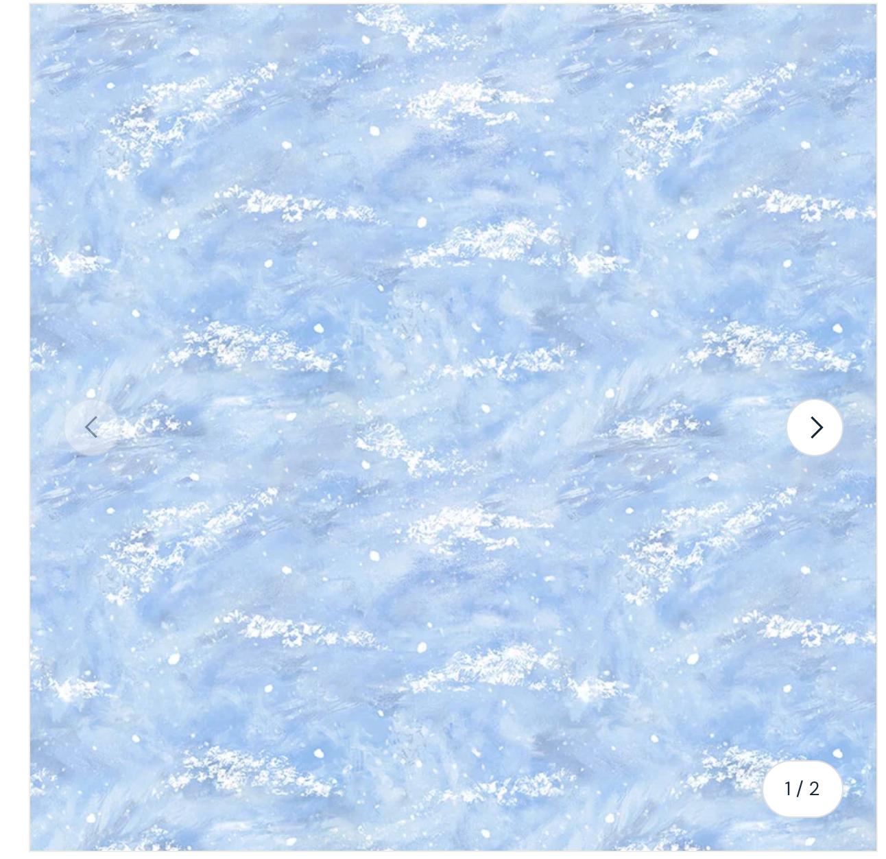 Winter Wonder-Snowfield, Icy Blue