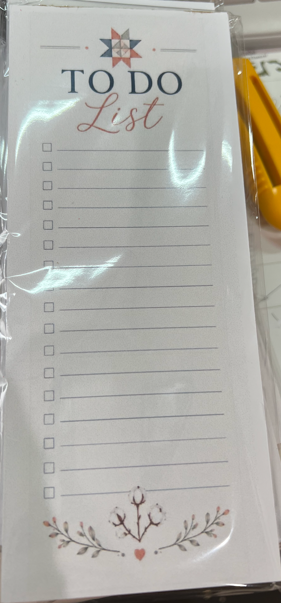 To Do List Magnetic Notepad