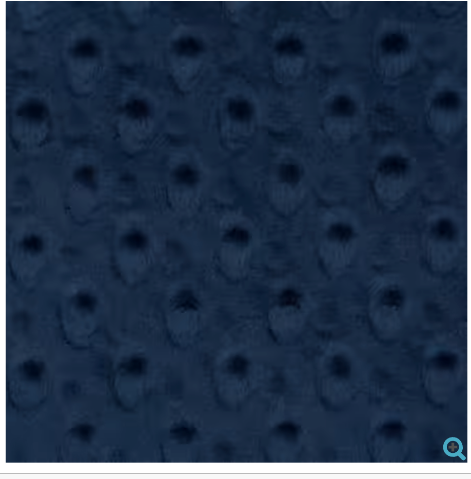 Navy Dimple Dot Cuddle by Shannon 58/60" wide