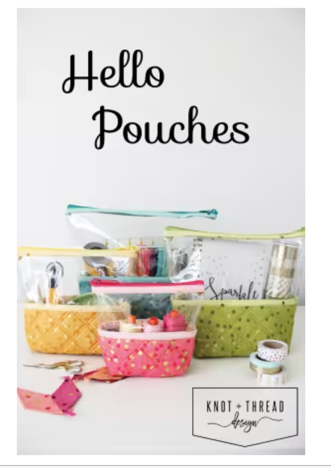 Hello Pouches Pattern