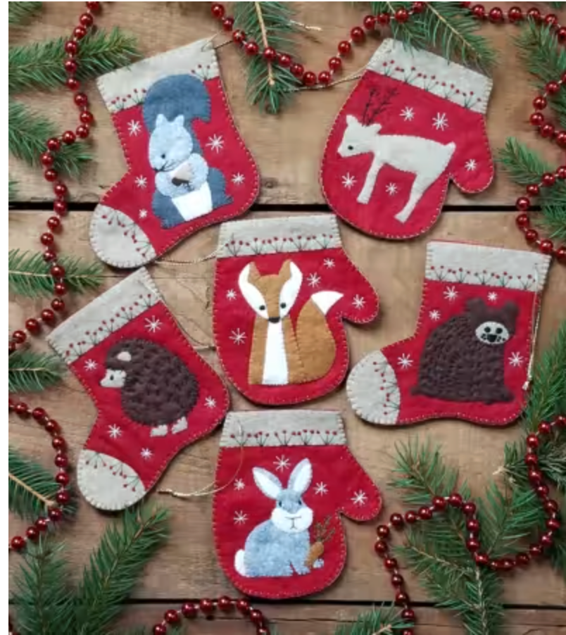 Christmas Critters Ornament Kit