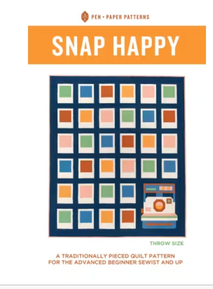 Snap Happy Quilt Pattern