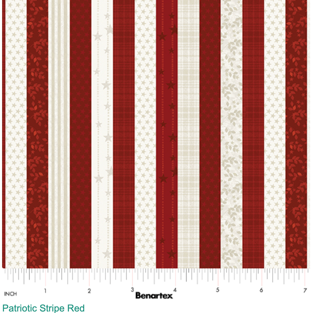 American Valor-Patriotic Strips Red
