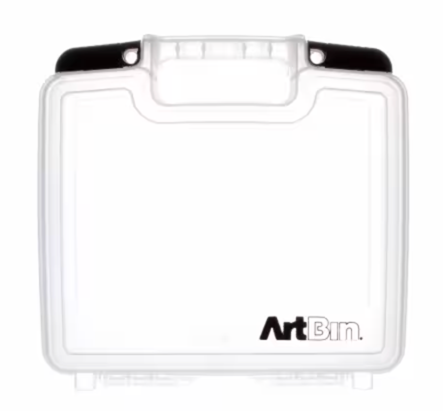 Quick View Case with Matching Latches Clear Translucent Stackable