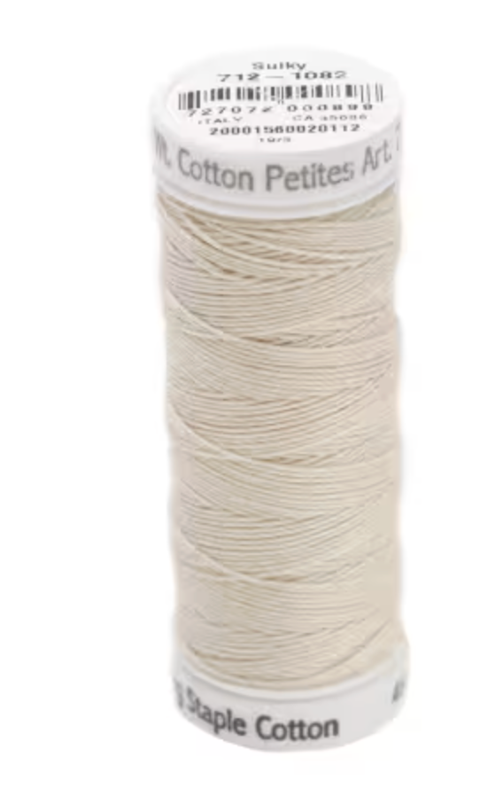 Cotton Thread 2-ply 12wt 50yds Ecru