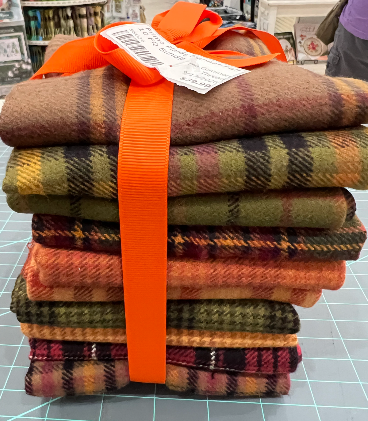 Primo Plaids Flannel-Fall 10 FQ Bundle
