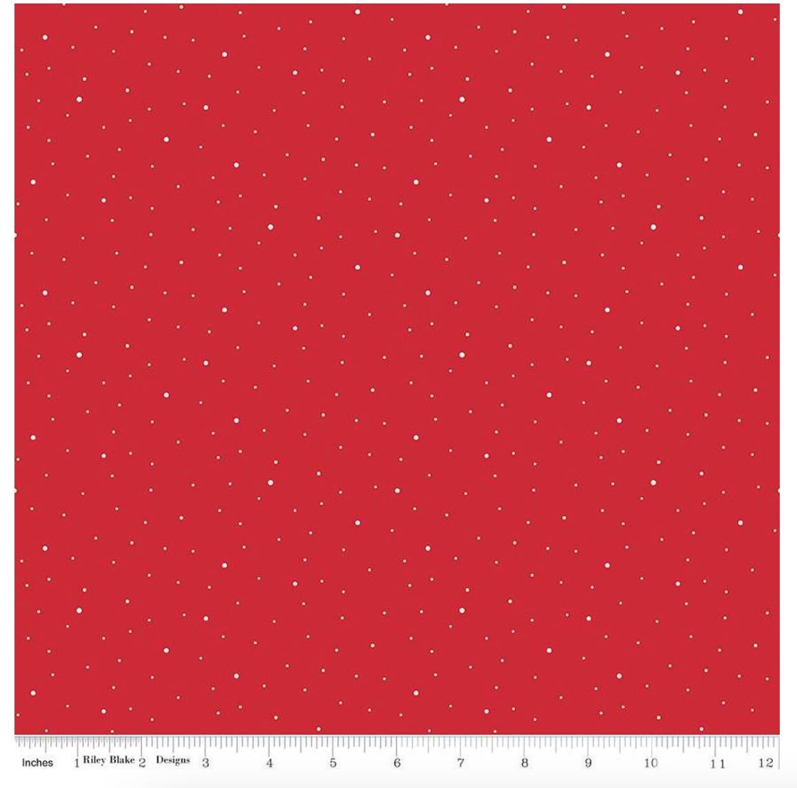 Dapple Dot Riley Red