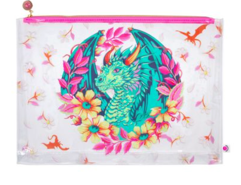 Tula Pink Dragon Ball She-large project bag