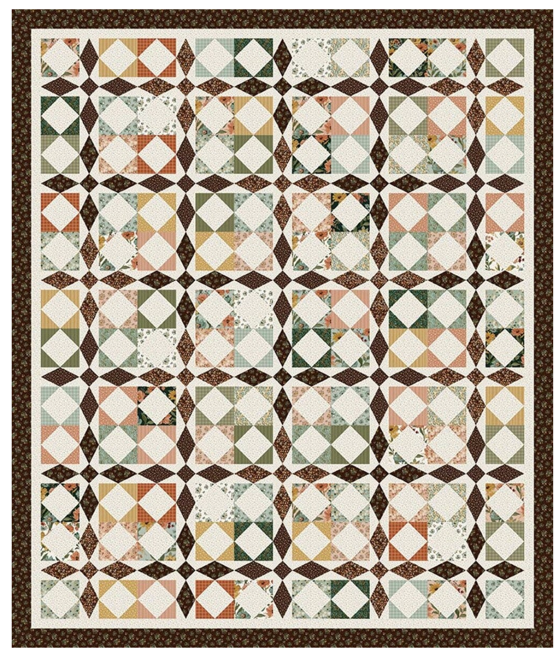Tumble Quilt Kit Top & Binding 84x99.5
