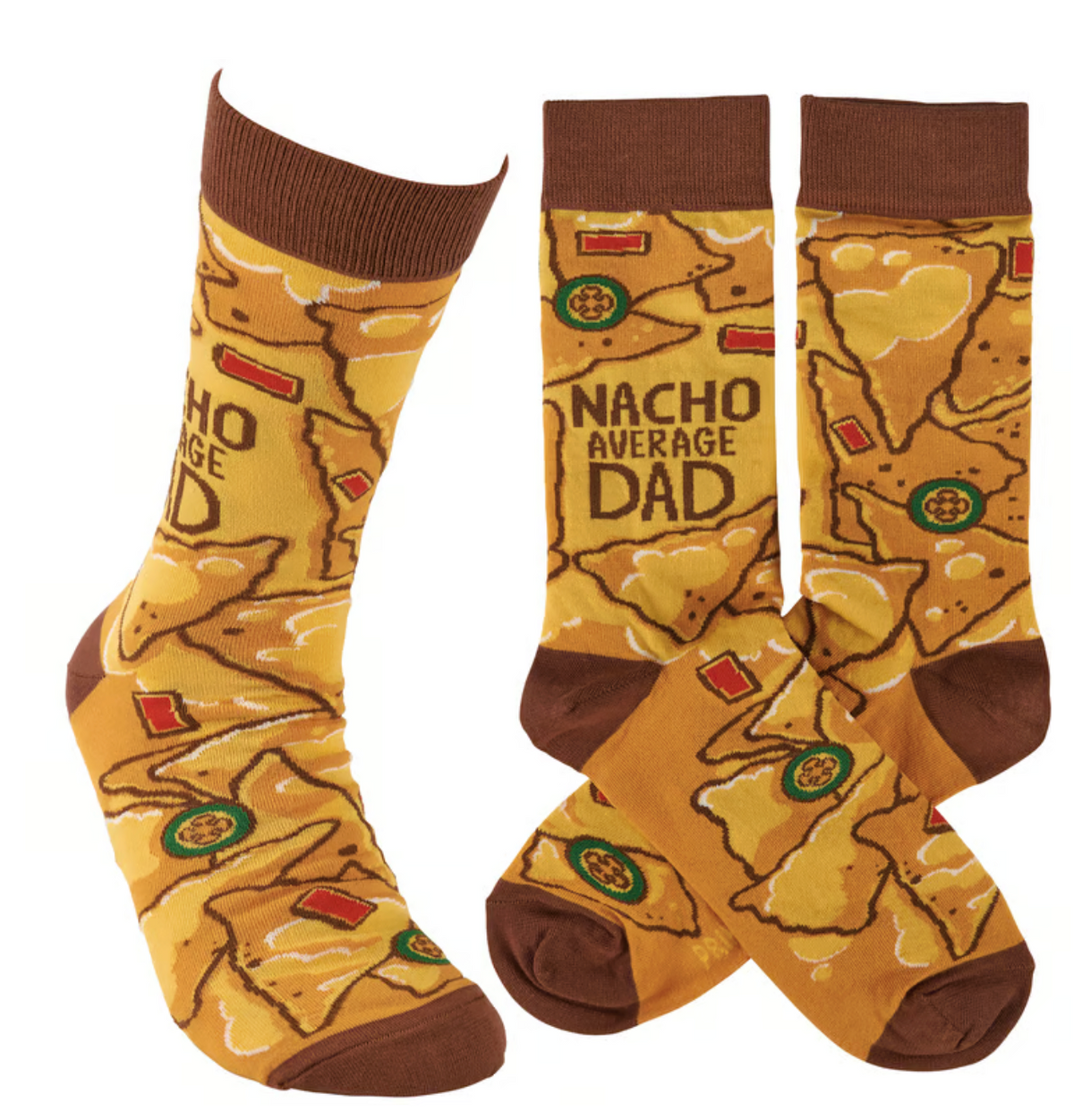 Nacho Average Dad Socks