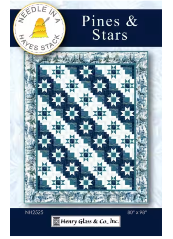 Pines & Stars Kit, top & binding 80x98