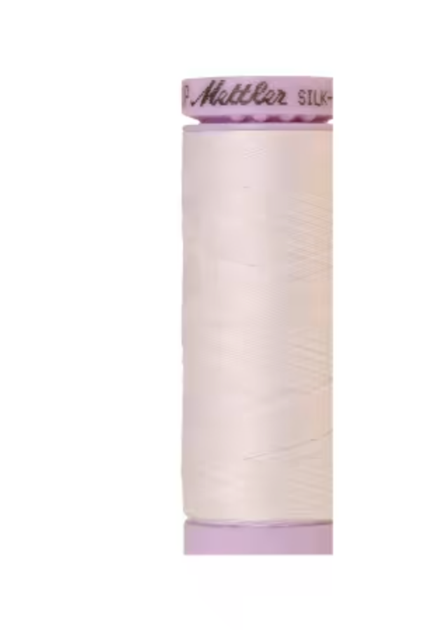 METTLER Silk-Finish 50wt Solid Cotton Thread 164yd/150M White
