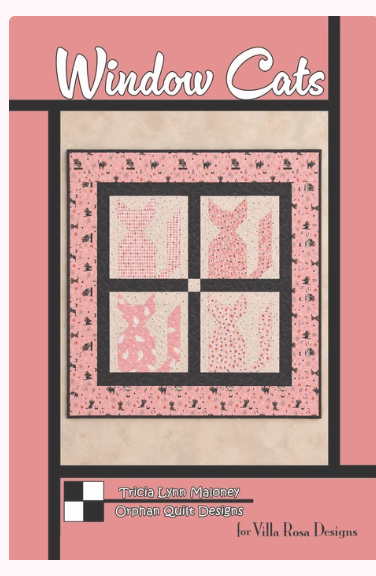 Window Cats Pattern