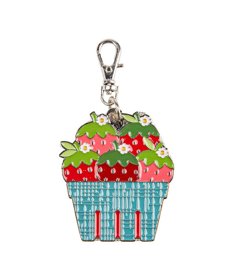 Lori Holt Farmer's Daughter Enamel Happy Charm™ Berry Basket