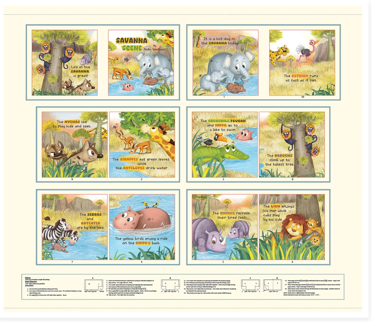 Savana Book Panel-36x42"