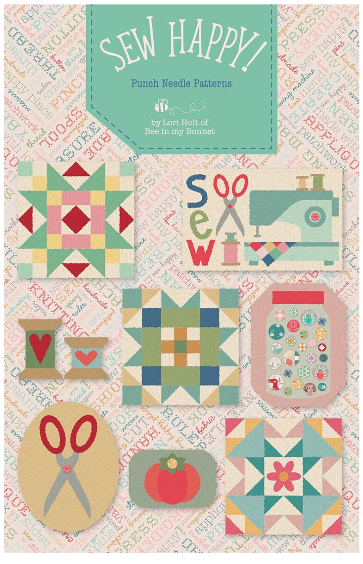 Lori Holt Sew Happy! Punch Needle Pattern